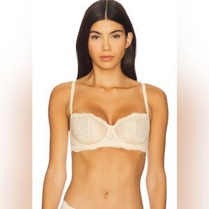 Cosabella Dolce Balconette Bra in Blush